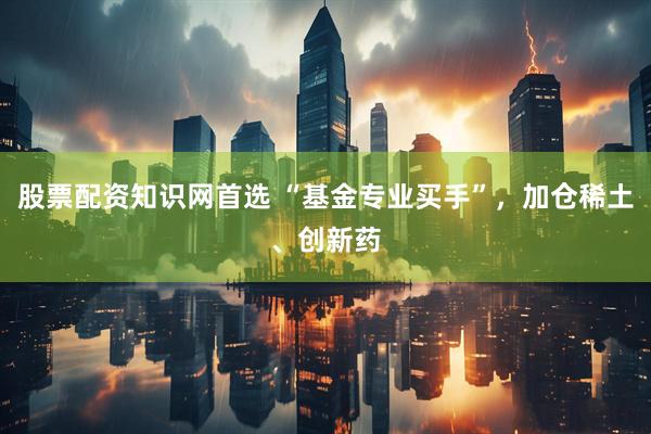 股票配资知识网首选 “基金专业买手”，加仓稀土、创新药
